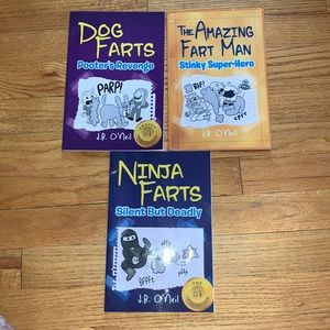 Fart Books by J.B O’Neil